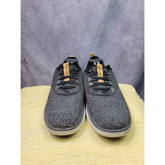 Cole Haan Other - Cole Haan Zerogrand Mens Knit Sneakers Athletic Shoes Size 11.5 Gray Black